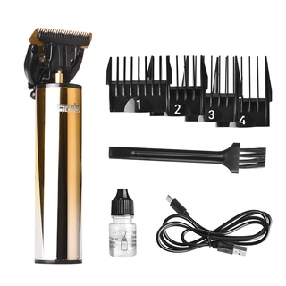 [nuevo disponible] dsp hogar carga usb clipper multifunción afeitadora de pelo multifunción cortador de pelo grabado