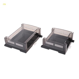 caja transparente de plástico ita de alta calidad para control industrial de panel de control industrial/funda pcb diy