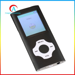 [disponible] Mini reproductor MP3 pulgadas pantalla con Radio FM reproductor MP4 Video E-Book lector compacto delgado portátil reproductor de medios digitales