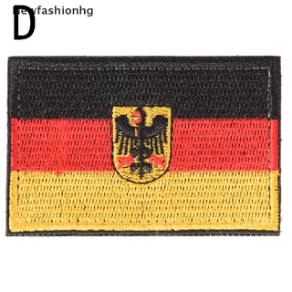 (newfashionhg) alemania bandera nacional bordada insignia militar táctica parches brazalete costura en venta (2)