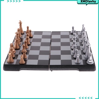 juego de ajedrez con tablero de ajedrez plegable para niños y adultos