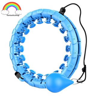 nuevo aro inteligente hula hoop ancho ajustable con nubs de masaje para niños adultos con aro de gimnasia para bajar de peso (5)