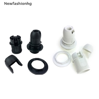(newfashionhg) nuevo pequeño tornillo ses e14 bombilla de luz titular de la lámpara de pantalla colgante zócalo en venta