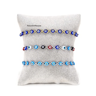 [felicedollhouse] Evil Eye Bracelets for Women Blue Eye Chain Bracelets Evil Eye Bracelets for Gir First