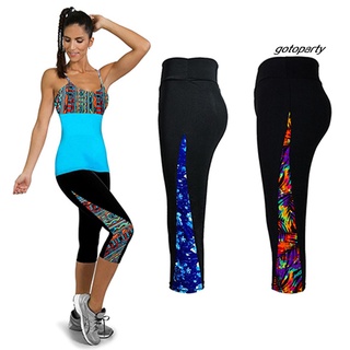 [listo stock]got--mujeres moda triángulo con paneles de adelgazamiento pantalones leggings running yoga deporte gimnasio pantalones (2)