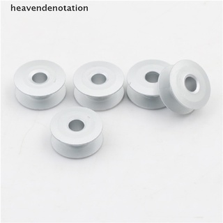 [heavendenotation] 10 bobinas industriales de 21 mm para máquina de coser, accesorios de aluminio