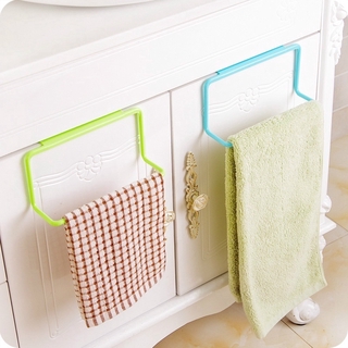 Armario de cocina para puerta, barra de toallas, percha de tela, barra de toallas, multiusos (4)