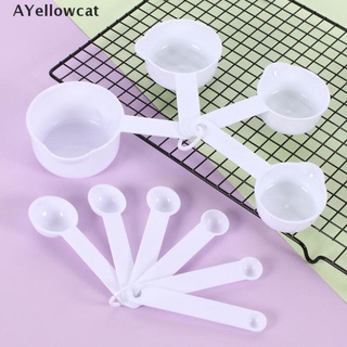 Ayc - juego de 10 cucharas medidoras de tazas de cocina para hornear café, herramienta de medición