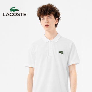 LACOSTE French crocodile men's autumn retro fashion casual lapel short-sleeved POLO shirt male | PH5144