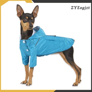 Fashion Waterproof Pet Dog Raincoat Outdoor Dog Clothes For Medium Puppy