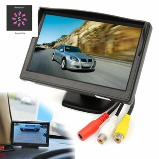 5 Inch 800X480 TFT LCD HD Screen Monitor with Dual Mounting Bracket for Car Backup Camera/Rear View/DVD/Media Player