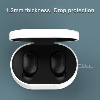 Redmi Airdots , S , 2 Xiaomi Funda De Silicona Inalámbrica Bluetooth Auriculares Protectora (7)