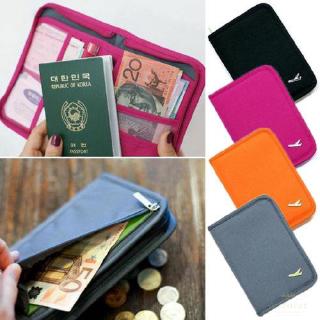 Now-cartera De viaje Para tarjetas Id y cartera De pasaporte Rfid Organizador bolso Para Documentos