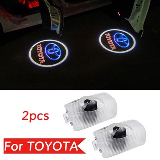2 pzs accesorios de Luz Para puerta de coche de Toyota light Do logo Para el mar del hogar