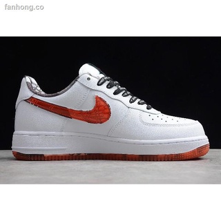 2019 Nike Air Force 1 AF1 Only Once Blanco/University Red CJ2826-178 Para Hombres Y Mujeres