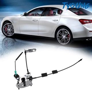 [TYOUNG] Kit de Cable de pestillo de puerta trasera y varilla derecha para Ford E150 E250 E350 (4)