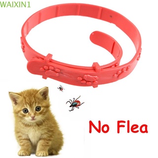 heebii collar rojo para mascotas herramienta de aseo anti pulgas ácaros acari tick cuello correa caliente ajustable protección gato gatito remedio