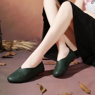 Zapatos para mujer/Vintage De cuero con Arte hecho a mano