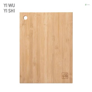 Tabla de cortar de bambú cuadrado ahorcado tabla de cortar gruesa Natural tabla de cortar cocina cocina tabla de cortar