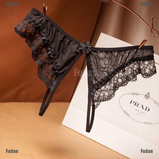 <Fudan> Women Lace G String Crotch Opening Thong Panties Briefs Lingerie Underwear Y