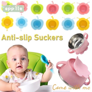 APPLE Convenient Placemat Practical Coasters Anti-slip Suckers Tableware Baby Feeding Household Drinking Multi-function Double Sided Suction Cup Cup Mat