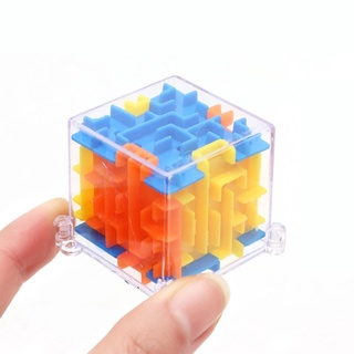 Fidget juguetes 3D Rubik cubo giratorio bola laberinto de seis caras laberinto niños educativo descompresión juguete regalos