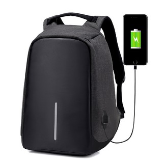 Mochila antirrobo/mochila para portátil/cargador USB para hombre