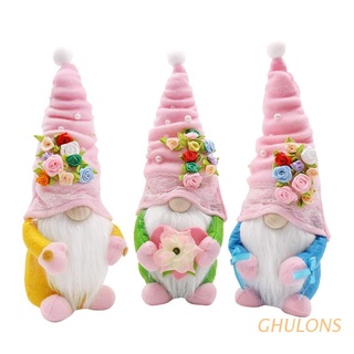 ghulons gnome de pascua flor tomte nisse elfo sueco sin cara muñeca casa granja decoraciones de cocina