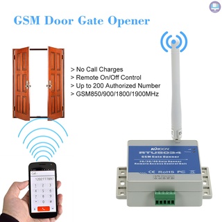 KKmoon GSM - interruptor de relé remoto para puerta, llamada gratuita, SMS, soporte 850/900/1800/1900MHz (9)