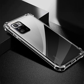 For Xiaomi Redmi 10 Case Air Cushion TPU Soft Silicone Clear Shockproof Back Cover Phone Case For Redmi 10 Redmi 10 Prime Redmi Note 10 Pro Redmi Note 10
