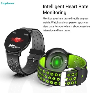 W8 reloj inteligente deportivo con pantalla a color con monitor De presión Sanguínea/ritmo cardíaco Ip67 impermeable