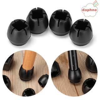 daphne 4 pzs tapas de patas para silla de mesa/calcetines antideslizantes/cubiertas antideslizantes/protectores de piso para muebles/nuevas tazas de fondo redondas/almohadillas (1)