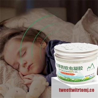tweet 120ml anti-mosquito gel ingredientes naturales esencia bebé repelente de mosquitos gel