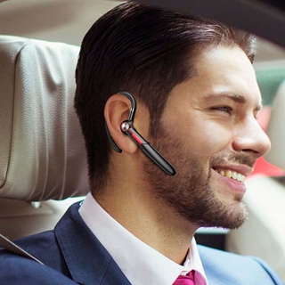 Un M100 Bluetooth compatible con auriculares inalámbricos estilo gancho de negocios manos libres con (6)