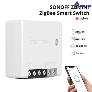 dreamlist SONOFF ZB MINI Zigbee 3.0 DIY Smart Switch Interruptor De Dos Vías APP Control Remoto Funciona Con Smartthing/Hue Hub / (1)