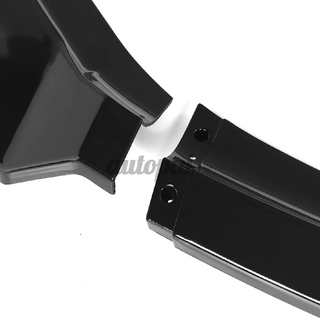 3x Gloss Black Front Bumper Lip Body Kit Spoiler For NISSAN Qashqai 2019-2020 (8)