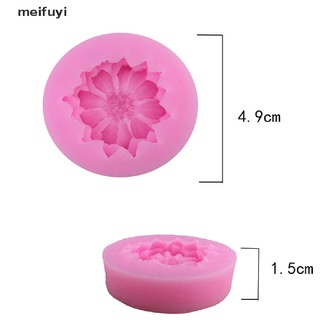 [meifuyi] popdiy 3d decoración de tartas en forma de flor fondant pastel de silicona molde herramientas de arte 439co