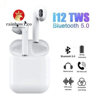 Audífonos inalámbricos Inpods 12 Bluetooth 5.0 color en tono Pastel/audífonos Airpods/Earbuds i12 pk i7 tws JBL so high.br (3)