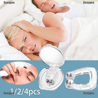 <dengyou> nuevo mini ronquido stop antironquidos apnea sueño ayuda para dormir nariz clip