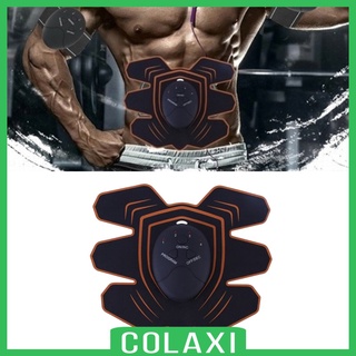 [COLAXI] Estimulador de abdominales tóner muscular Abs estimulante cinturón tóner Abdominal dispositivo de entrenamiento