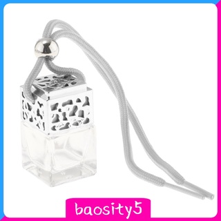 Baosity5 botella De Perfume vacía recargable con colgante colgante Para coche/decoración del hogar