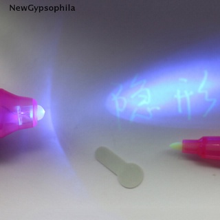 [NewGypsophila] Bolígrafo De Luz UV De Tinta Invisible Marcador De Seguridad Con Negra LED Ultra Violeta , Venta Caliente (9)
