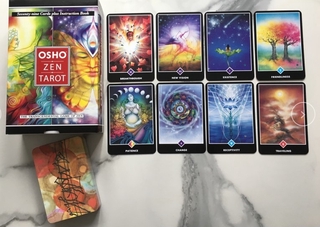 <Fast sShipping>Osho Zen Tarot Deck juegos de cartas inglés familia fiesta game@SABR (1)