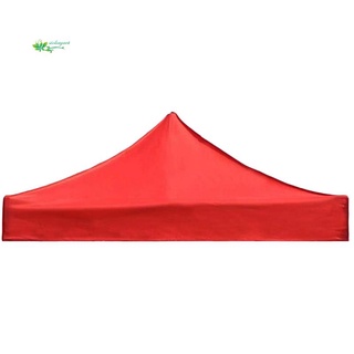 2X2M Canopy Cubierta Superior De Repuesto De Cuatro Esquinas Tienda De Tela Plegable Impermeable Patio Pabellón De Reemplazo Rojo