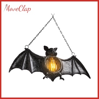 [precio De actividad] linterna de Halloween colgante murciélago sin llama lámpara al aire libre jardín fiesta suministros