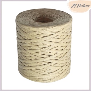 rafia cinta de papel natural cuerda para regalo embalaje tejido
