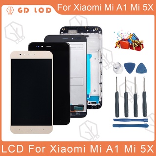 For Xiaomi Mi A1 Mi 5X LCD Touch Screen Repair LCD Assembly With Frame