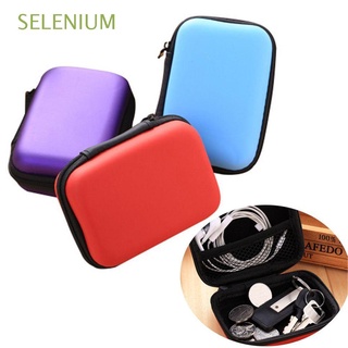 Selenium portátil multifunción externo Protector de unidad de auriculares caja HDD estuche de transporte EVA caja de almacenamiento HDD bolsa/Multicolor