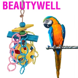 Beautywell - juguete para colgar loros, cómodos, para pájaros