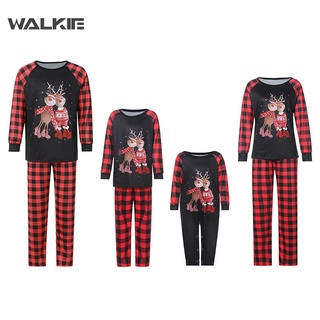 WALKIE Pijamas De Navidad Para La Familia , Pjs Conjuntos De Coincidencia 2021-deer